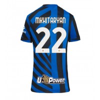 Camisa de Futebol Inter Milan Henrikh Mkhitaryan #22 Equipamento Principal Mulheres 2024-25 Manga Curta